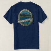 Mt Tamalpaisユニセックス Marin County California Tシャツ (デザイン裏面)