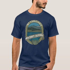 Mt Tamalpaisユニセックス Marin County California Tシャツ