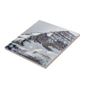 Mt Timpanogos - Sundance -ユタの冬 タイル (側面)