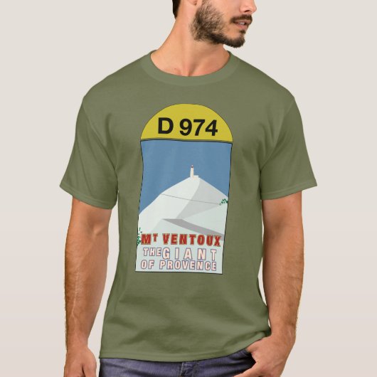 MT VENTOUXジャイアントオブプロヴァンス Tシャツ (正面)