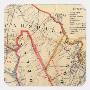 Mt. Vernon, E Chester, Pelham,ニューロシェル, NY スクエアシール