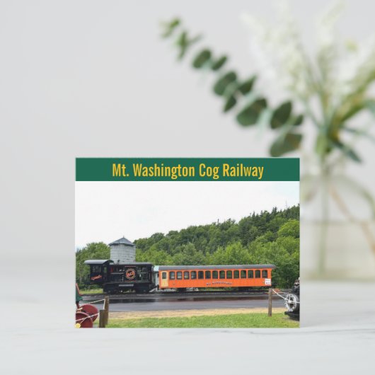 Mt. Washington Cog Railway Postcard ポストカード (スタンド正面)