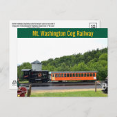 Mt. Washington Cog Railway Postcard ポストカード (正面/裏面)