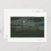 Mt Washington Hotel at Nightの外観 ポストカード (正面/裏面)