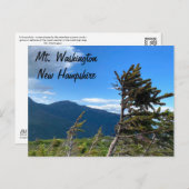 Mt. Washington, NH Postcard ポストカード (正面/裏面)