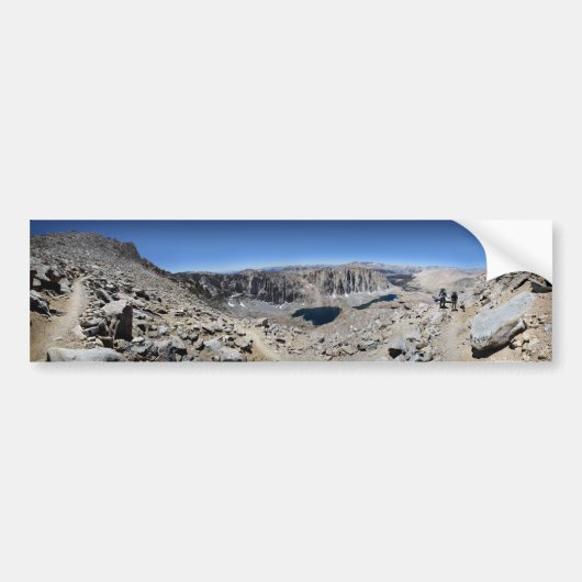 Mt Whitney Trail - John Muir Trail バンパーステッカー (正面)