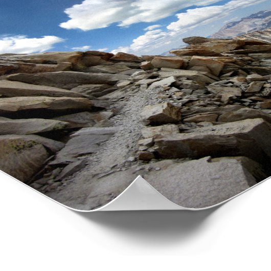 Mt Whitney Trail - John Muir Trail ポスター (角)