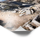 Mt Whitney Trail Junction John Muir Trail フォトプリント (角)