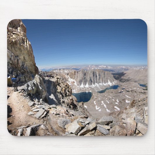 Mt Whitney Trail Junction John Muir Trail マウスパッド (正面)