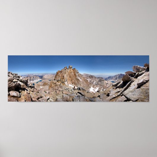 Mt Whitney Trailcrest - John Muir Trail ポスター (正面)
