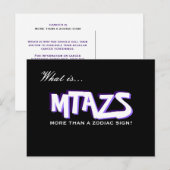 MTAZSがんスクリーニングのリマインダーポストカード ポストカード (正面/裏面)