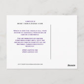 MTAZSがんスクリーニングのリマインダーポストカード ポストカード (裏面)