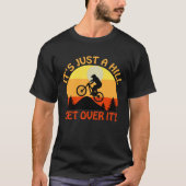 MTBのサイクリングT型贈答品 Tシャツ (正面)