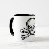 MTBのスカルのマグ マグカップ (正面左)