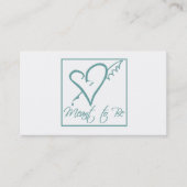 MTBの広告宣伝カード 名刺 (正面)