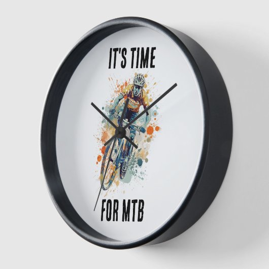 MTBの時間 – 壁時計 (傾斜)