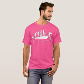Mtbの進化(白) Tシャツ (正面フル)