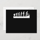 MTBエボリューションライドマウンテンバイク自転車スポーツ ポストカード (正面/裏面)