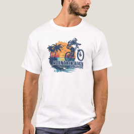 MTBサイクリング用マウンテンバイカー グラフィックTシャツ Tシャツ