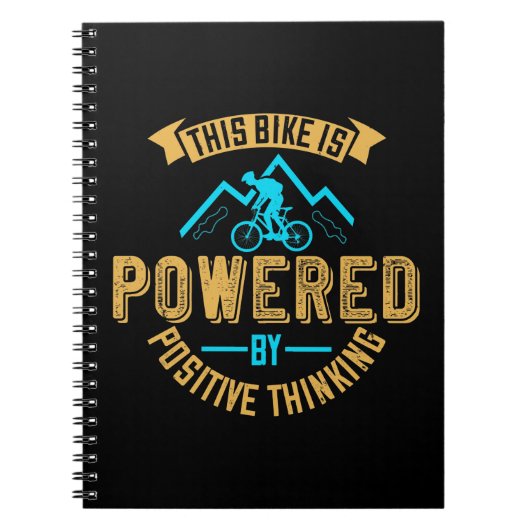 MTBバイクは次の製品によって前向き動考える作される ノートブック (正面)