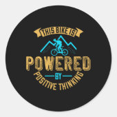 MTBバイクは次の製品によって前向き動考える作される ラウンドシール (正面)