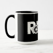 MTBマウンテンサイクリング-RIDEマウンテンバイク マグカップ (左)