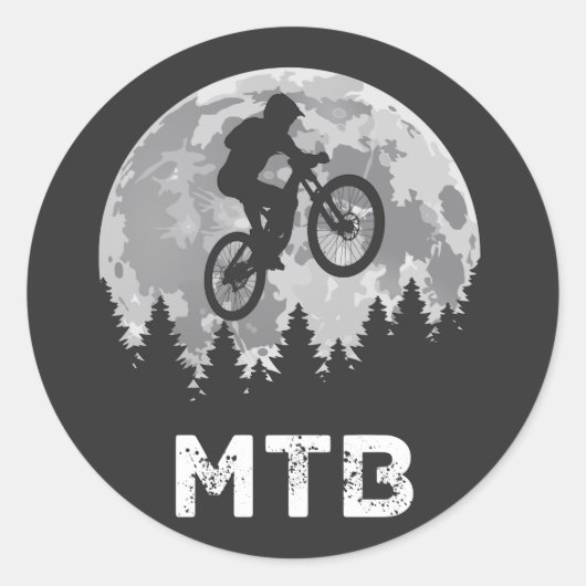 MTBマウンテンバイクヴィンテージ ラウンドシール (正面)