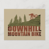 MTB ダウンヒル マウンテンバイク シーズンポストカード (正面)