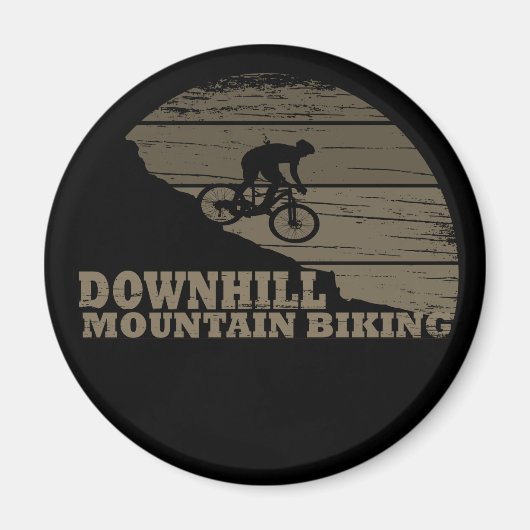 MTB ダウンヒル マウンテンバイク マグネット (正面)