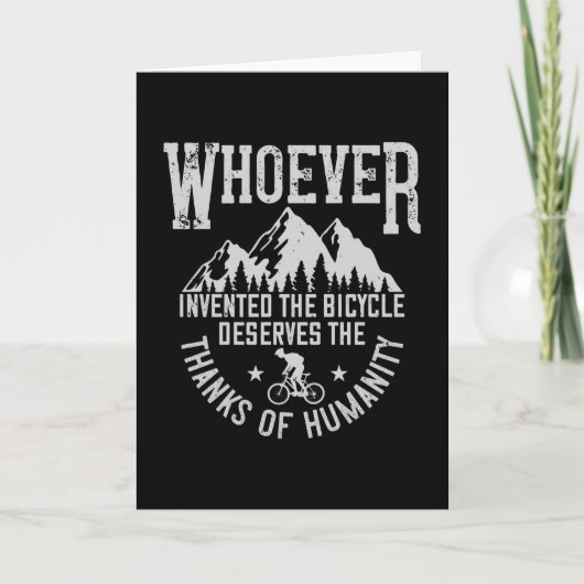 MTB – 自転車を発明した人 カード (正面)