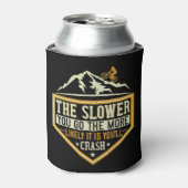 MTB – 速度が遅いほどクラッシュする可能性が高い 缶クーラー (缶正面)