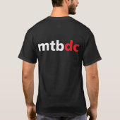 MTB DCのワイシャツ Tシャツ (裏面)