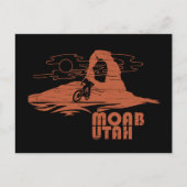 Mtb Moab - ユタ州マウンテンバイク シーズンポストカード (正面)