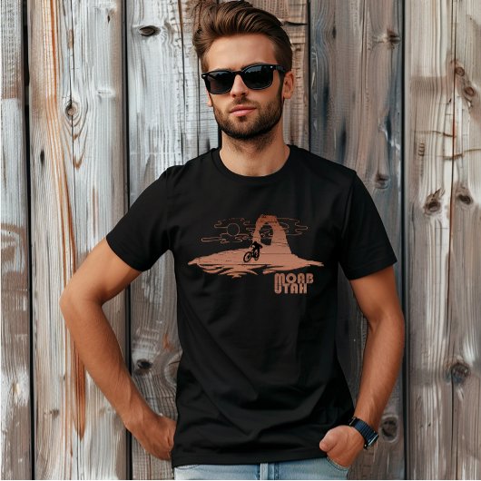 Mtb Moab - ユタ州マウンテンバイク Tシャツ