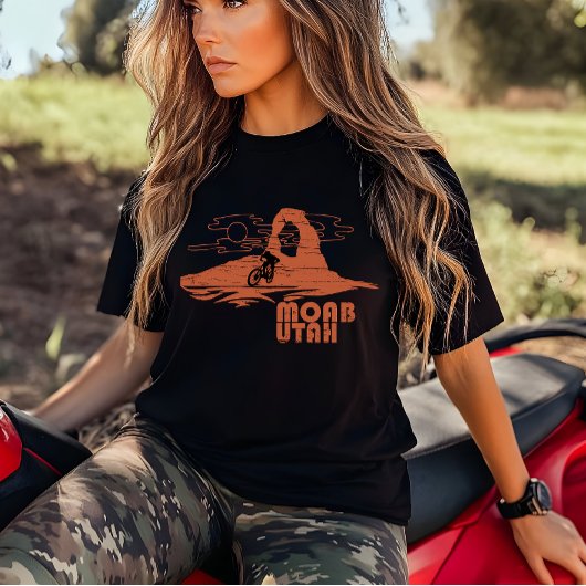 Mtb Moab - ユタ州マウンテンバイク Tシャツ