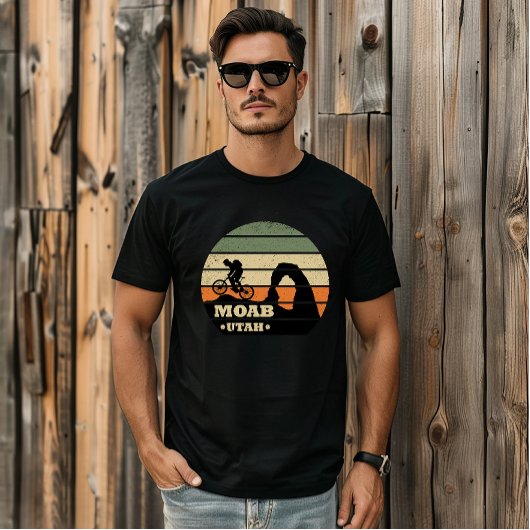 Mtb Moab - ユタ州マウンテンバイク Tシャツ