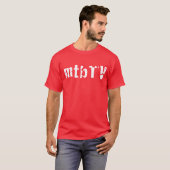 mtbTVのバイクのワイシャツ Tシャツ (正面フル)