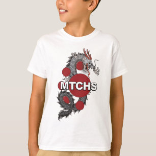 MTCHSのドラゴンのロゴ Tシャツ