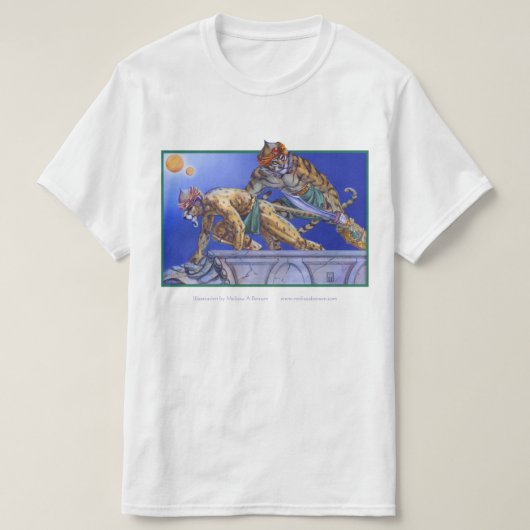 MtGキャットウォリアーズ Tシャツ (デザイン正面)