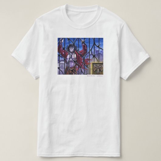 MtG墓地ゲート Tシャツ (デザイン正面)