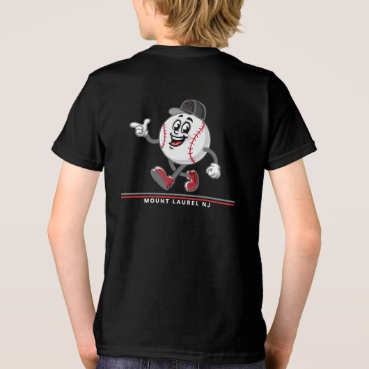 MTL野球少年 トライブレンドＴシャツ (裏面)