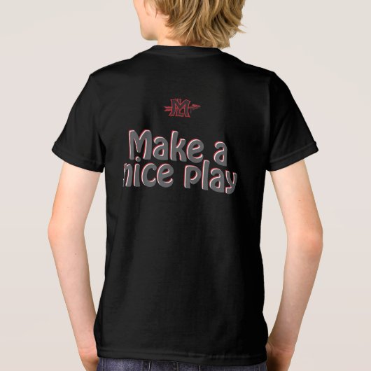 MTL ナイスプレイ トライブレンドTシャツ (裏面)