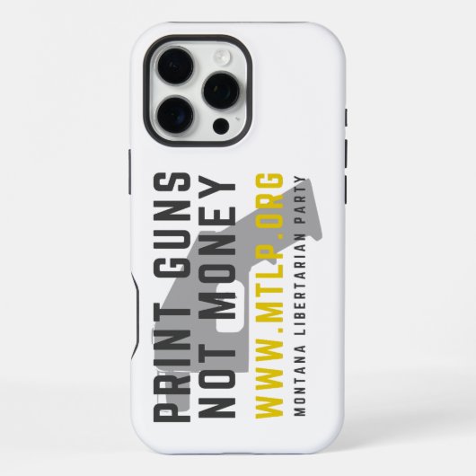 MTLPプリントガンズフォンケース iPhoneケース (裏面)