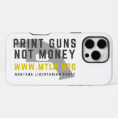 MTLPプリントガンズフォンケース iPhoneケース (裏面横)
