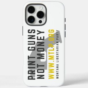 MTLPプリント銃の電話ケース iPhone 16 PRO MAXケース