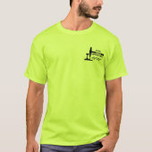 MTM黄色いトラック機械 Tシャツ (正面)