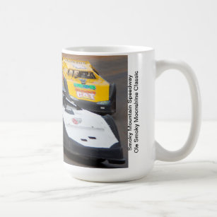 Mtnの煙の高速自動車道路 コーヒーマグカップ