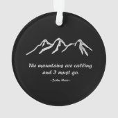 Mtnsはテンプレート呼びましたりまたはSnowyのブリザードの オーナメント (裏面)