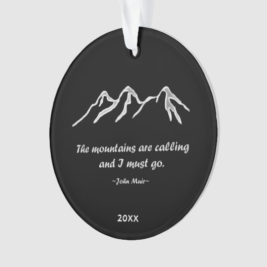 Mtnsはテンプレート呼びましたりまたはSnowyのブリザードの オーナメント (正面)