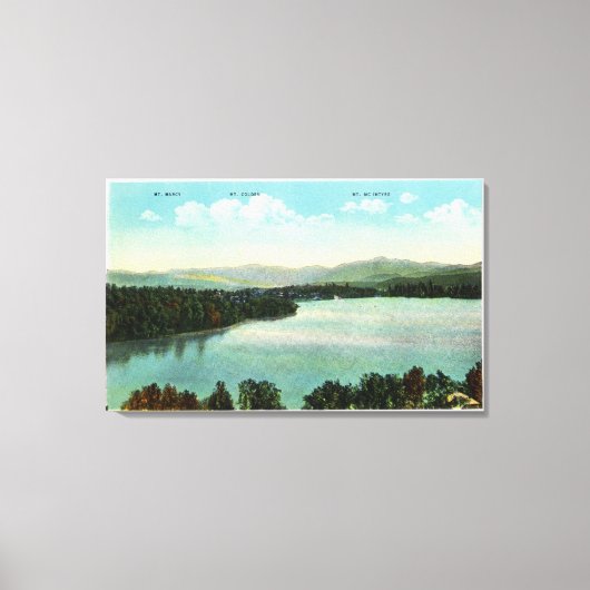 Mtsのビューマーシー、コルデン、マッキンタイア キャンバスプリント (正面)